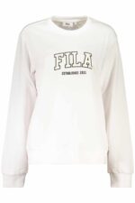 FILA WOMEN'S WHITE ZIP-UP SWEATSHIRT