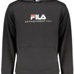 FILA MEN'S BLACK ZIP-UP SWEATSHIRT