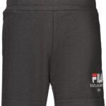FILA BLACK KIDS' SHORTS