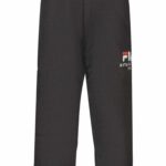 FILA GIRL'S BLACK LONG TRACKSUIT PANTS