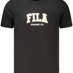 FILA MEN'S SHORT-SLEEVE T-SHIRT BLACK
