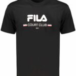 FILA MEN'S SHORT-SLEEVE T-SHIRT BLACK