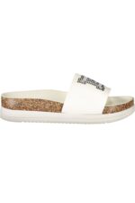 LAURA BIAGIOTTI WOMEN'S WHITE SLIPPER FOOTWEAR