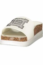 LAURA BIAGIOTTI WOMEN'S WHITE SLIPPER FOOTWEAR - Image 3