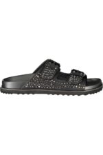 LAURA BIAGIOTTI WOMEN'S BLACK SLIPPER FOOTWEAR