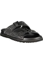 LAURA BIAGIOTTI WOMEN'S BLACK SLIPPER FOOTWEAR - Image 2