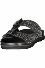 LAURA BIAGIOTTI WOMEN'S BLACK SLIPPER FOOTWEAR - Image 3