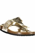 LAURA BIAGIOTTI WOMEN'S GOLD SLIPPER FOOTWEAR - Image 2