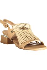 LAURA BIAGIOTTI WOMEN'S BEIGE SANDALS - Image 2