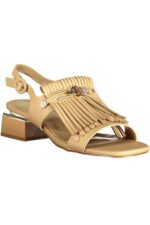 LAURA BIAGIOTTI WOMEN'S BEIGE SANDALS - Image 2