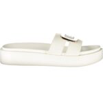 LAURA BIAGIOTTI WOMEN'S WHITE SANDALS