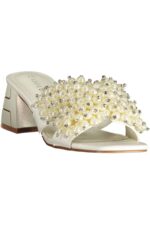 LAURA BIAGIOTTI WOMEN'S WHITE SANDALS - Image 2