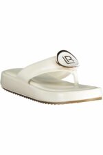 LAURA BIAGIOTTI WOMEN'S WHITE SANDALS - Image 2