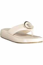 LAURA BIAGIOTTI WOMEN'S WHITE SANDALS - Image 2