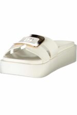 LAURA BIAGIOTTI WOMEN'S WHITE SANDALS - Image 3