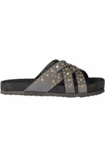 LAURA BIAGIOTTI WOMEN'S BLACK SANDALS