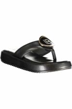 LAURA BIAGIOTTI WOMEN'S BLACK SANDALS - Image 2
