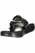 LAURA BIAGIOTTI WOMEN'S BLACK SANDALS - Image 3