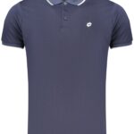 LOTTO MEN'S SHORT-SLEEVED POLO SHIRT BLUE