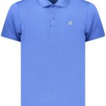 LOTTO MEN'S SHORT-SLEEVED POLO SHIRT BLUE