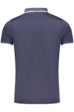 LOTTO MEN'S SHORT-SLEEVED POLO SHIRT BLUE - Image 2