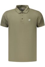 LOTTO MEN'S SHORT-SLEEVED POLO SHIRT GREEN