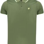 LOTTO MEN'S SHORT-SLEEVED POLO SHIRT GREEN