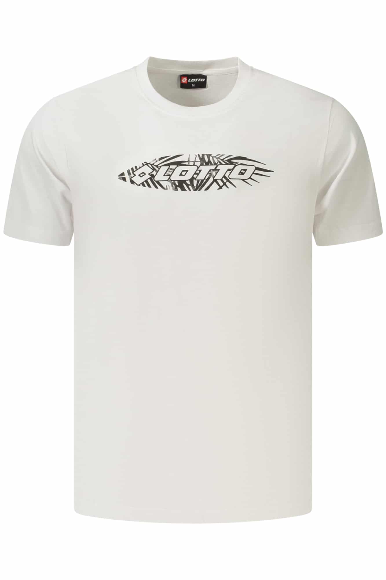 lottot-shirtmanichecorteuomobianco_1 LOTTO MEN'S SHORT-SLEEVED T-SHIRT WHITE - Image 1