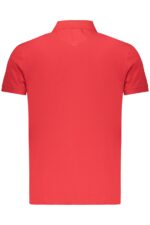 MEN'S RED NAVY SHORT-SLEEVE POLO SHIRT - Image 2