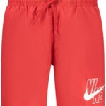 NIKE MEN'S RED BOTTOM SWIMSUIT