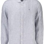 NORTH SAILS MEN'S LONG-SLEEVED SHIRT, BLUE
