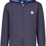 NORTH SAILS CHILDREN'S BLUE ZIP-UP SWEATSHIRT