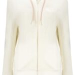 NORTH SAILS WOMEN'S ZIP-UP SWEATSHIRT WHITE