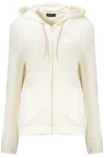 NORTH SAILS WOMEN'S ZIP-UP SWEATSHIRT WHITE
