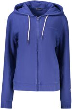 NORTH SAILS WOMEN'S BLUE ZIP-UP SWEATSHIRT