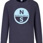 NORTH SAILS CHILDREN'S BLUE ZIP-UP SWEATSHIRT