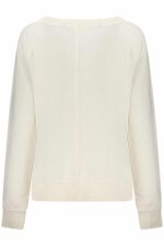 NORTH SAILS WOMEN'S ZIP-UP SWEATSHIRT WHITE - Image 2