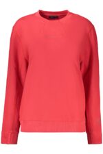 NORTH SAILS WOMEN'S RED ZIP-UP SWEATSHIRT