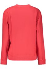NORTH SAILS WOMEN'S RED ZIP-UP SWEATSHIRT - Image 2