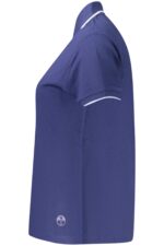 NORTH SAILS WOMEN'S SHORT-SLEEVE POLO SHIRT, BLUE - Image 3