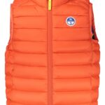 NORTH SAILS KIDS' ORANGE SLEEVELESS JACKET