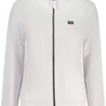 NORWAY 1963 WOMEN'S WHITE ZIP-UP SWEATSHIRT