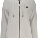 NORWAY 1963 WOMEN'S WHITE ZIP-UP SWEATSHIRT