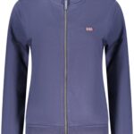 NORWAY 1963 WOMEN'S BLUE ZIP-UP SWEATSHIRT