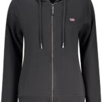 NORWAY 1963 WOMEN'S BLACK ZIP-UP SWEATSHIRT
