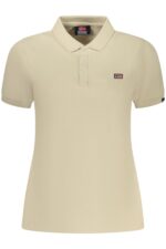 NORWAY 1963 WOMEN'S SHORT-SLEEVE POLO SHIRT, BEIGE