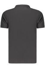 NORWAY 1963 WOMEN'S SHORT-SLEEVE POLO SHIRT, BLACK - Image 2