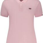 NORWAY 1963 WOMEN'S PINK SHORT-SLEEVE POLO SHIRT