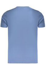 NORWAY 1963 MEN'S SHORT-SLEEVE T-SHIRT BLUE - Image 2