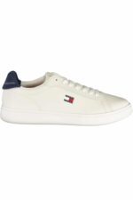 TOMMY HILFIGER MEN'S WHITE SPORTS SHOES